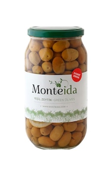 Monteida Ayvalık Domat Kırma Yeşil Zeytin 1 KG Monteida Ayvalık Domat Kırma Yeşil Zeytin 1 KG