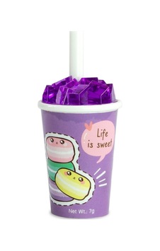 Lila Sweet Soda Figür Kız Çocuk Dudak Balm