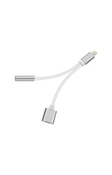 Lightning To 3.5mm Jack & Lightning Dönüştürücü Çift Çıkış Adaptörü Yüksek Ses Kalitesi Ve Hızlı Şarj Kulaklık Desteği Şık Ve Dayanıklı Tasarım Lightning To 3.5mm Jack & Lightning Dönüştürücü Çift Çıkış Adaptörü Yüksek Ses Kalitesi Ve Hızlı Şarj Kulaklık Desteği Şık Ve Dayanıklı Tasarım