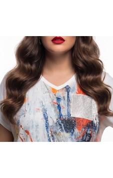 Daido Daıdo Kadın T-shirt 20y331900236 Ekru