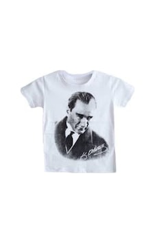 Salar Ticaret Beyaz Atatürk Tişört Ünisex Model Pamuklu Ürün Beyaz Salar Ticaret Beyaz Atatürk Tişört Ünisex Model Pamuklu Ürün Beyaz