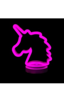 Askımo - Neon Işıklı Unicorn Masa Gece Lambası