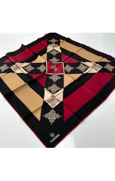 Vissona Twill İpek Eşarp Ipk6004-31672 Çok Renkli Vissona Twill İpek Eşarp Ipk6004-31672 Çok Renkli