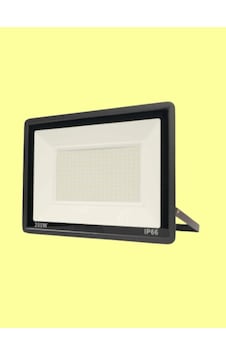 200 Watt Siyah Slim Kasa 3000k Günışığı Ip65 Led Projektör
