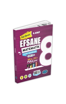 Efsane Yayınları 8.sınıf Matematik Soru Bankası Full Serisi Efsane Yayınları 8.sınıf Matematik Soru Bankası Full Serisi