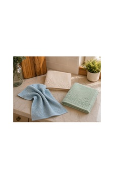 Renkli Mutfak Havlusu 30x50 Cm 3 Lü Set %100 Pamuk - Morningdew Çok Renkli Renkli Mutfak Havlusu 30x50 Cm 3 Lü Set %100 Pamuk - Morningdew Çok Renkli