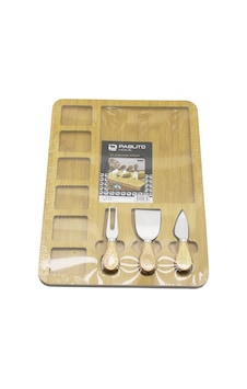 Pablıto Home Pbt-333 Kahvaltı Peynir Sunum Panosu 30x39.5cm 6+1 Bölmeli 3 Bıçak Ahşap Sap D.gen Mdf Diğer Pablıto Home Pbt-333 Kahvaltı Peynir Sunum Panosu 30x39.5cm 6+1 Bölmeli 3 Bıçak Ahşap Sap D.gen Mdf Diğer