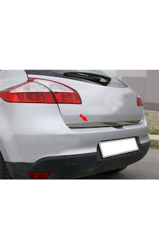 Woc Chrome Renault Megane 3 Hb Krom Bagaj Alt Çıta 2010-2016 Paslanmaz Çelik Woc Chrome Renault Megane 3 Hb Krom Bagaj Alt Çıta 2010-2016 Paslanmaz Çelik