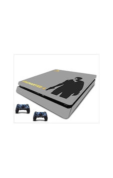 PS4 Slim Uncharted 4 Sticker Seti PS4 Slim Uncharted 4 Sticker Seti