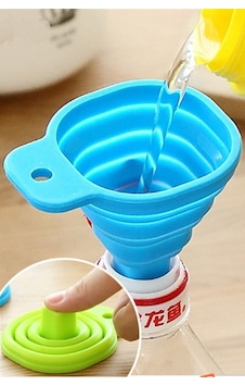 Mini Akordiyon Huni Katlanabilir Huni 7x7x9cm Diğer Mini Akordiyon Huni Katlanabilir Huni 7x7x9cm Diğer