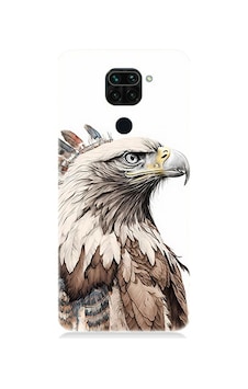 Xiaomi Redmi Note 9 Uyumlu Silikon Kılıf Savaşçı Kartal Xiaomi Redmi Note 9 Uyumlu Silikon Kılıf Savaşçı Kartal