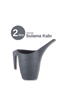 2 Lt Çiçek Sulama Kabı Kaliteli Plastik Kaktüs Orkide Ve Çiçek Su