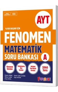Fenomen Ayt Matematik A Soru Bankası Fenomen Yayınları Fenomen Ayt Matematik A Soru Bankası Fenomen Yayınları