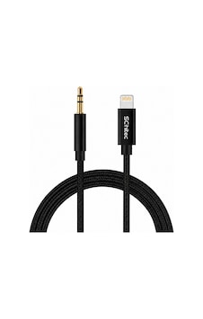 Schitec Lightning To 3.5mm Aux Dönüştürücü Kablo 1metre Siyah Hg/axl-11 Schitec Lightning To 3.5mm Aux Dönüştürücü Kablo 1metre Siyah Hg/axl-11