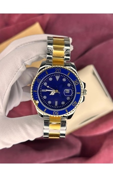 Mavi-gold Kadran Submariner Otamatik Erkek Kol Saati Altın - Gümüş Mavi-gold Kadran Submariner Otamatik Erkek Kol Saati Altın - Gümüş