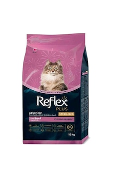 Reflex Plus Biftekli Kısırlaştırılmış Kedi Maması 15 Kg 213-10053.06