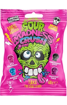 Sour Madness Crush Challenge Candy 60 G Sour Madness Crush Challenge Candy 60 G
