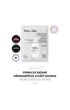 Pdrn Ve 2x Biome Mikro Spikül İğneli Kağıt Maske Microneedle Pdrn Mask Pdrn Ve 2x Biome Mikro Spikül İğneli Kağıt Maske Microneedle Pdrn Mask