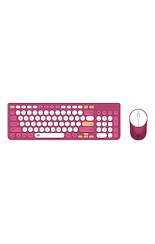 Fd İk6632 2.4 Ghz Kablosuz Klavye Ve Mouse Vişne Çürüğü Optik
