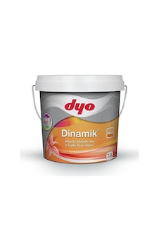 Dyo 7125 Sis Beyazı 7,5lt Dinamik Mat Silikonlu Silinebilir İç Cephe Duvar Boyası 7,5 L