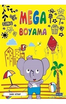 Mega Boyama-sarı Kitap Mega Boyama-sarı Kitap