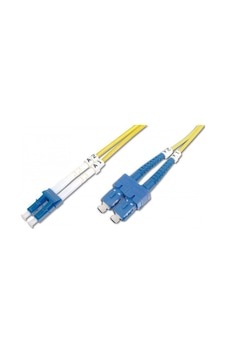 Digitus LC-SC Fiber Optik Patch Kablo, 3 metre, Singlemode, Dupl Digitus LC-SC Fiber Optik Patch Kablo, 3 metre, Singlemode, Dupl