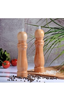 Ahşap Öğütücü - Tuz Karabiber Öğütücüsü Orta 21 Cm Tekli Ahşap Öğütücü - Tuz Karabiber Öğütücüsü Orta 21 Cm Tekli