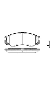 HITEC 10116 Ön Balata L200 99-05 HITEC 10116 Ön Balata L200 99-05