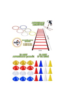 Mrt Spor Antrenman Seti 4m Merdiven 12li Huni 12li Çanak 12li Koordinasyon Çemberi, Tek Ebat, Yuv-set, Kırmızı Çok Renkli Mrt Spor Antrenman Seti 4m Merdiven 12li Huni 12li Çanak 12li Koordinasyon Çemberi, Tek Ebat, Yuv-set, Kırmızı Çok Renkli