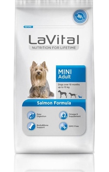 La Vital Mini Adult Somonlu Yetişkin Köpek Maması 1500 G La Vital Mini Adult Somonlu Yetişkin Köpek Maması 1500 G