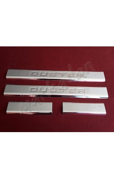 Db Chrome Dacia Duster Krom Kapı Eşiği 2010-2017 4 Parça P.Çelik Db Chrome Dacia Duster Krom Kapı Eşiği 2010-2017 4 Parça P.Çelik