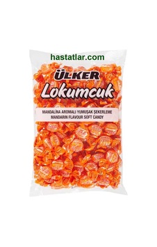 Lokumcuk Mandalina Aromalı Yumuşak Şekerleme 1kg