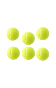 6 Adet Antrenman Tenis Topu Sarı 6 Adet Antrenman Tenis Topu Sarı