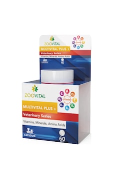 Multivital Plus Kedi Ve Köpekler İçin Multivitamin Mineral Amino Asit İçeren 60 Tablet Multivital Plus Kedi Ve Köpekler İçin Multivitamin Mineral Amino Asit İçeren 60 Tablet
