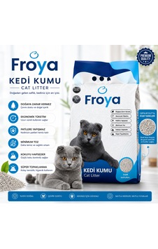 Northcity Froya Kokusuz Sade Kedi Kumu 10 Lt Orta Taneli Doğal Topaklanan Tozsuz Kedi Kumu Northcity Froya Kokusuz Sade Kedi Kumu 10 Lt Orta Taneli Doğal Topaklanan Tozsuz Kedi Kumu