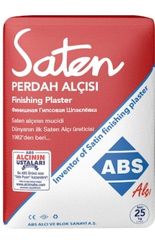 Abs Saten Alçı - Perdah Alçısı -Birinci Kalite - Hızlı Kargo Abs Saten Alçı - Perdah Alçısı -Birinci Kalite - Hızlı Kargo