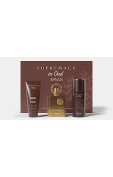 Afnan Supremacy In Oud Erkek Parfüm EDP 100 ML + Duş Jeli 150 ML + Sprey Deodorant 150 ML Afnan Supremacy In Oud Erkek Parfüm EDP 100 ML + Duş Jeli 150 ML + Sprey Deodorant 150 ML