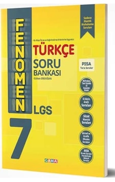 Gama Okul Yayınları FENOMEN 7. Sınıf Türkçe Soru Bankası Gama Okul Yayınları FENOMEN 7. Sınıf Türkçe Soru Bankası