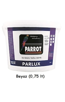Parrot Parlux Su Bazlı Yağlı Boya 0.75 L Parrot Parlux Su Bazlı Yağlı Boya 0.75 L
