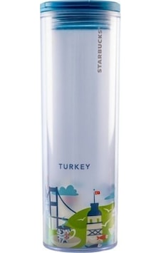 Starbucks Şehir Temalı Termos - Türkiye Istanbul 473 Ml Mavi Starbucks Şehir Temalı Termos - Türkiye Istanbul 473 Ml Mavi