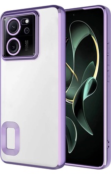 Kilifone - Xiaomi Uyumlu Mi 13t - Kılıf Kamera Korumalı Tatlı Sert Omega Kapak - Lila Kilifone - Xiaomi Uyumlu Mi 13t - Kılıf Kamera Korumalı Tatlı Sert Omega Kapak - Lila