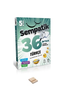 5. Sınıf Türkçe Sempatik 36 Haftalık Kazanım Denemeleri Ve Telefon Standı 5. Sınıf Türkçe Sempatik 36 Haftalık Kazanım Denemeleri Ve Telefon Standı