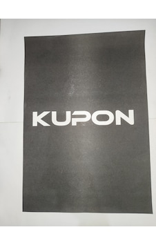 Siyah Kupon Oto Yıkanabilir Kağıt Paspas 20'li Paket