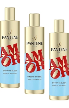 Pantene Amor Edition Pro-v Pürüzsüz Ve Parlak Şampuan 250 Mililitre 3 Paketi Pantene Amor Edition Pro-v Pürüzsüz Ve Parlak Şampuan 250 Mililitre 3 Paketi
