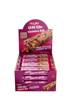 On Life Gronala Bar Bitter Çikolatalı&kırmızı Meyveli 40gr X 24 Lü - 943369950