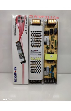 12v-25a-300w-ıp20 Ultra Slim Trafo