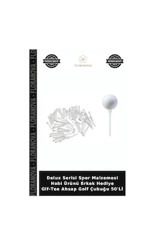 Delux Serisi Spor Malzemesi Hobi Ürünü Erkek Hediye Glf-tee Ahsap Golf Çubuğu 50'li Çok Renkli Delux Serisi Spor Malzemesi Hobi Ürünü Erkek Hediye Glf-tee Ahsap Golf Çubuğu 50'li Çok Renkli