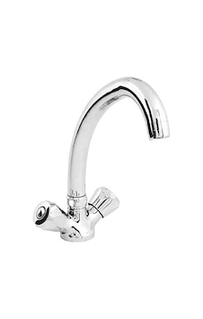 Çapa Menekşe Serisi Lüx Kuğu Lavabo Bataryası 0312-K Çapa Menekşe Serisi Lüx Kuğu Lavabo Bataryası 0312-K