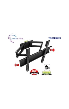 Telefunken Xu43k700 43" Ultrahd Smart Wıfı Bt 32 - 55 Çift Kollu Hareketli Lcd Led Tv Askı Aparatı Telefunken Xu43k700 43" Ultrahd Smart Wıfı Bt 32 - 55 Çift Kollu Hareketli Lcd Led Tv Askı Aparatı