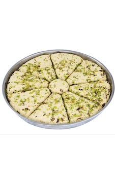 Okyay Baklava Dilimli Tepsi Helva Fıstıklı 4 KG